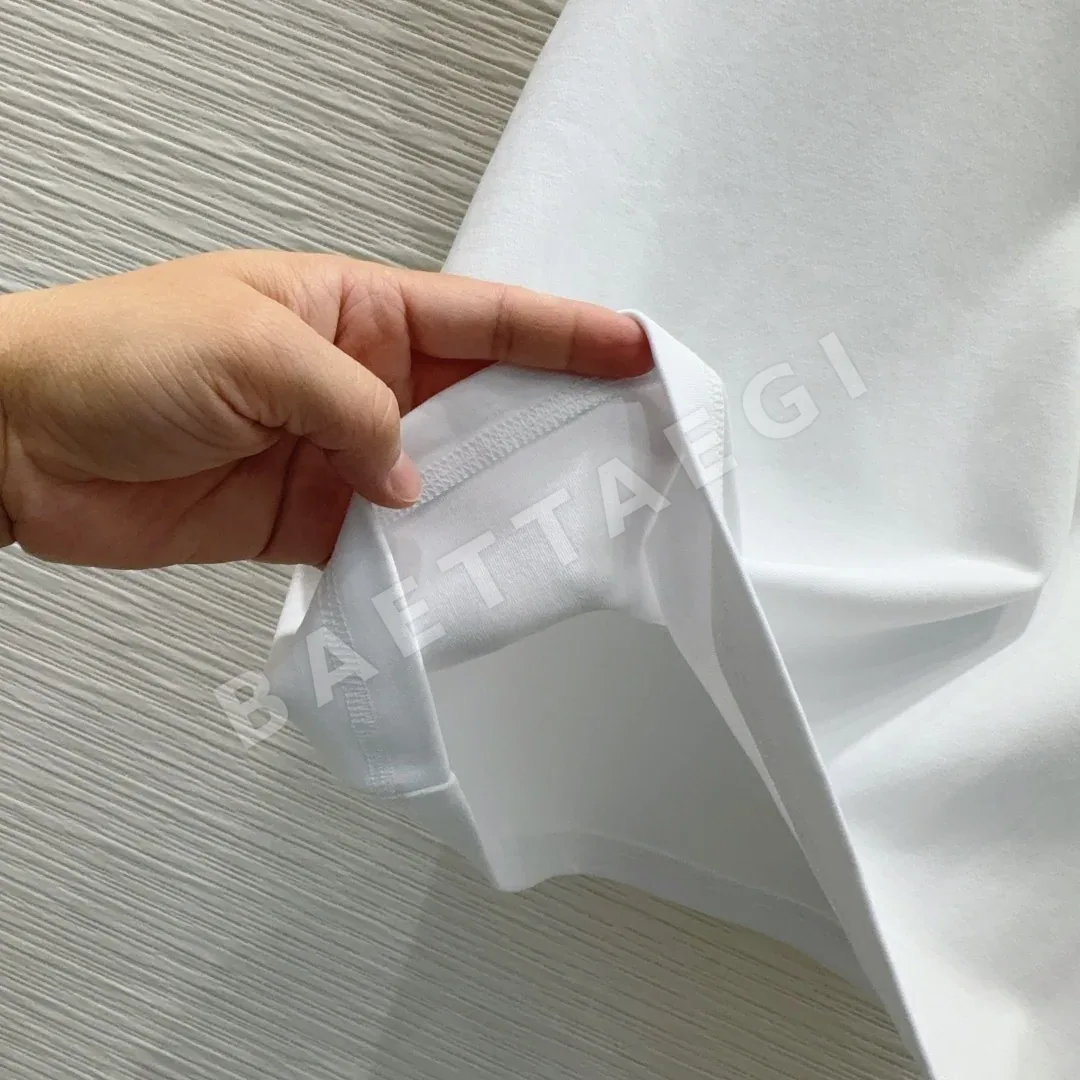 에르메스 고밀도 원단 여성 반팔 티셔츠 상세 이미지 6