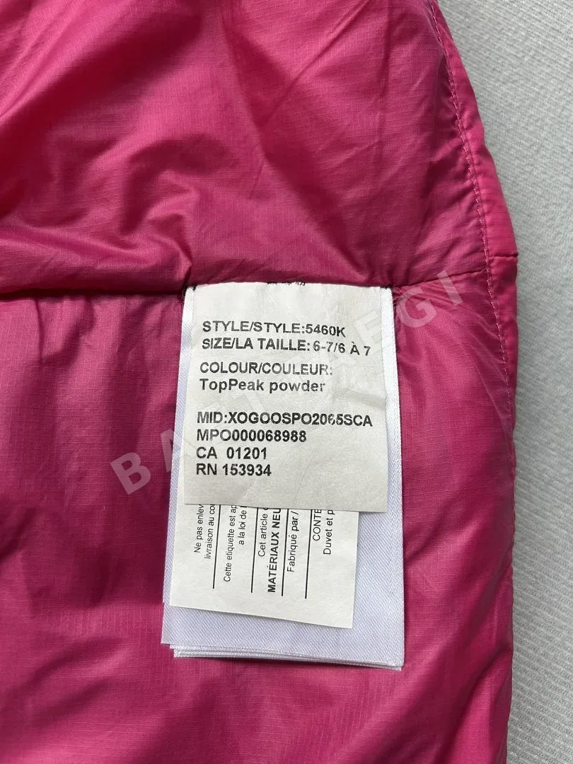 캐나다구스 [TOP] 핑크 205734 Canada Goose Kids E5460 상세 이미지 7