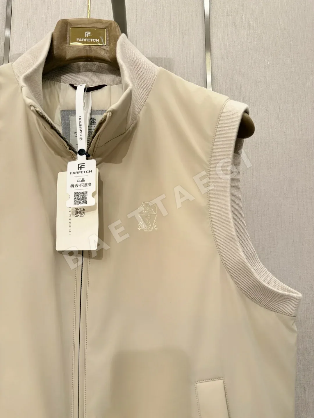 브루넬로쿠치넬리 경량 나일론 다운 조끼 상세 이미지 7