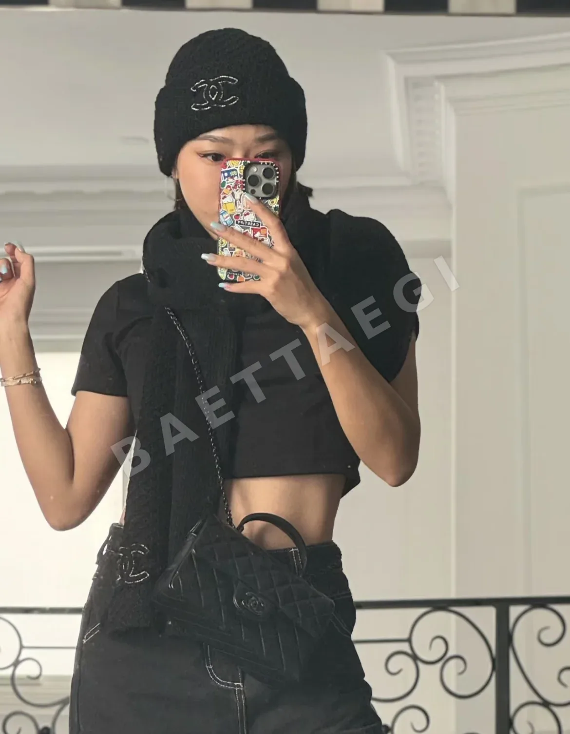 샤넬 클래식 램스킨 미니 가방 193611