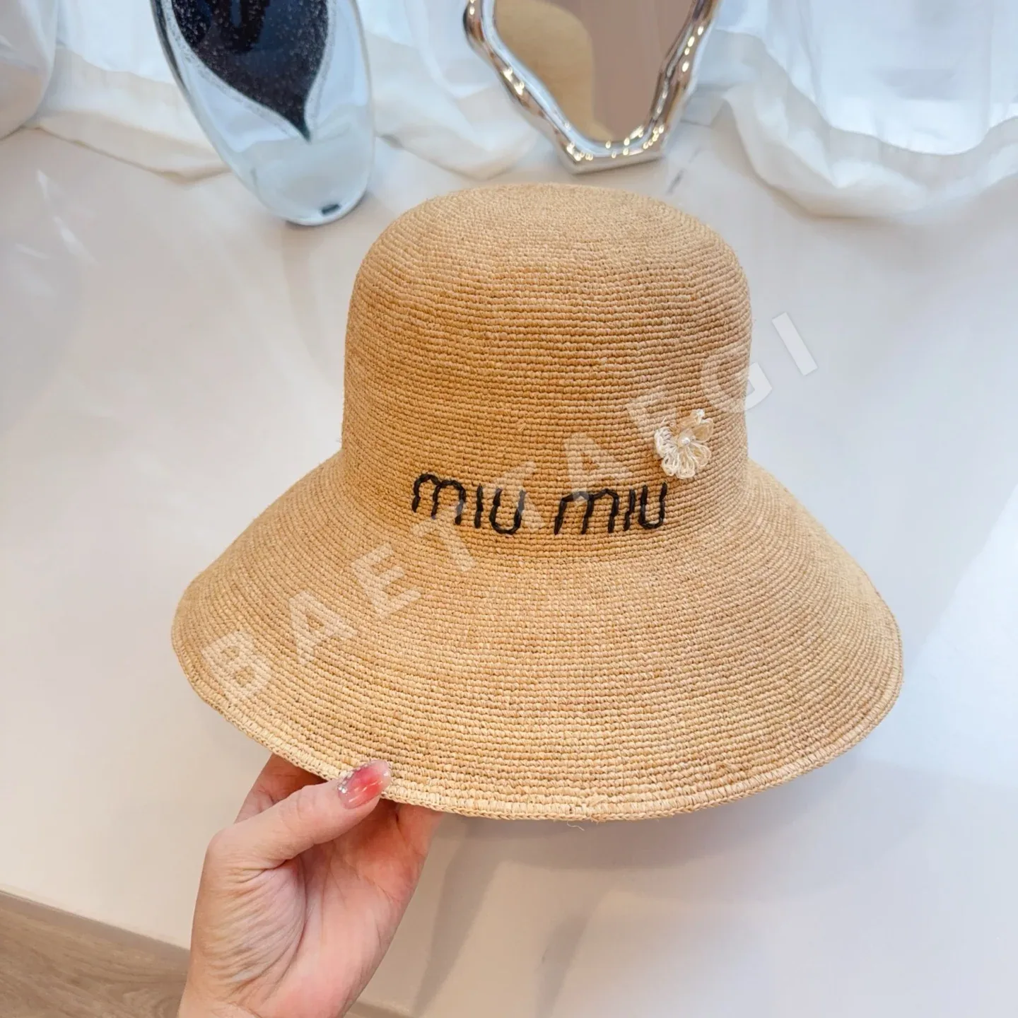 미우미우 모자 80847 Miu Miu Cap 상세 이미지 7