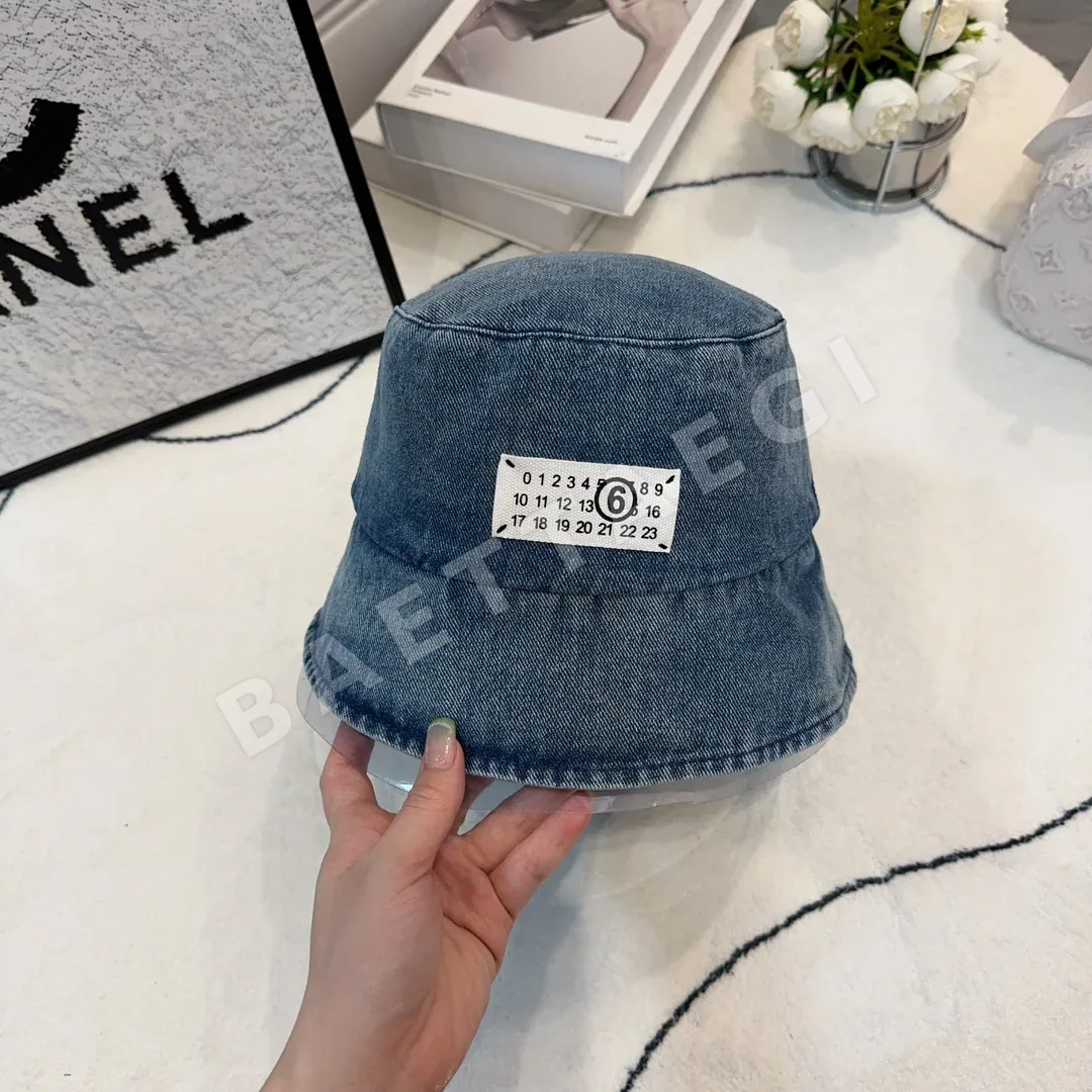 마르지엘라 워시드 데님 피셔맨 햇 모자 상세 이미지 3