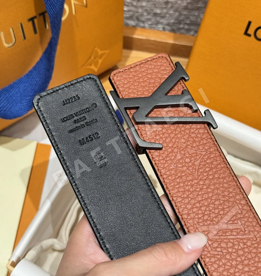 루이비통 JD350 타우릴롱 40mm 리버시블 벨트 상세 이미지 6