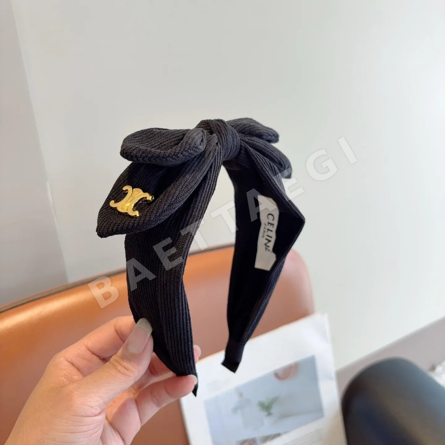 셀린느 리본 헤어밴드 상세 이미지 3