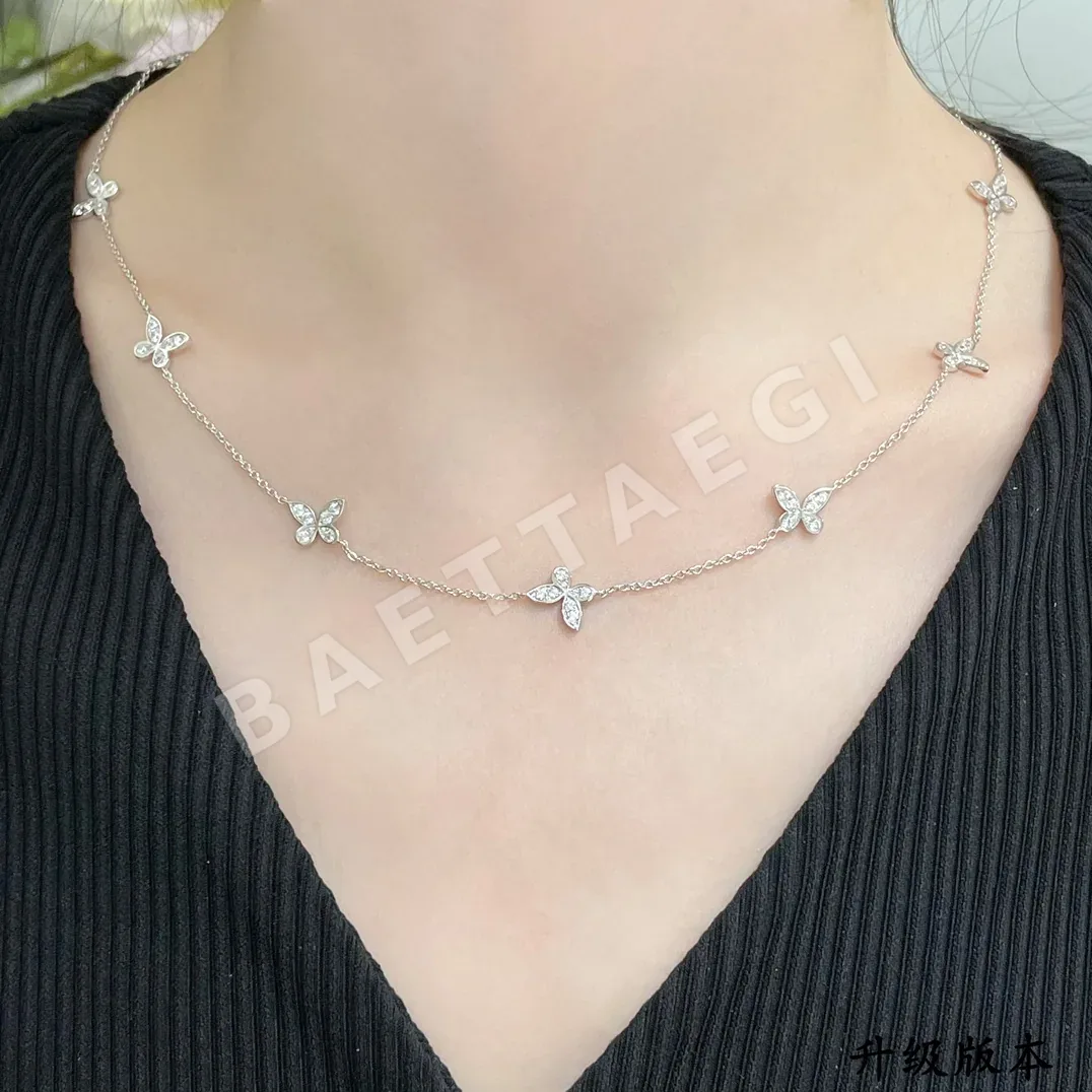 그라프 일레븐 버터플라이 다이아몬드 목걸이 125014