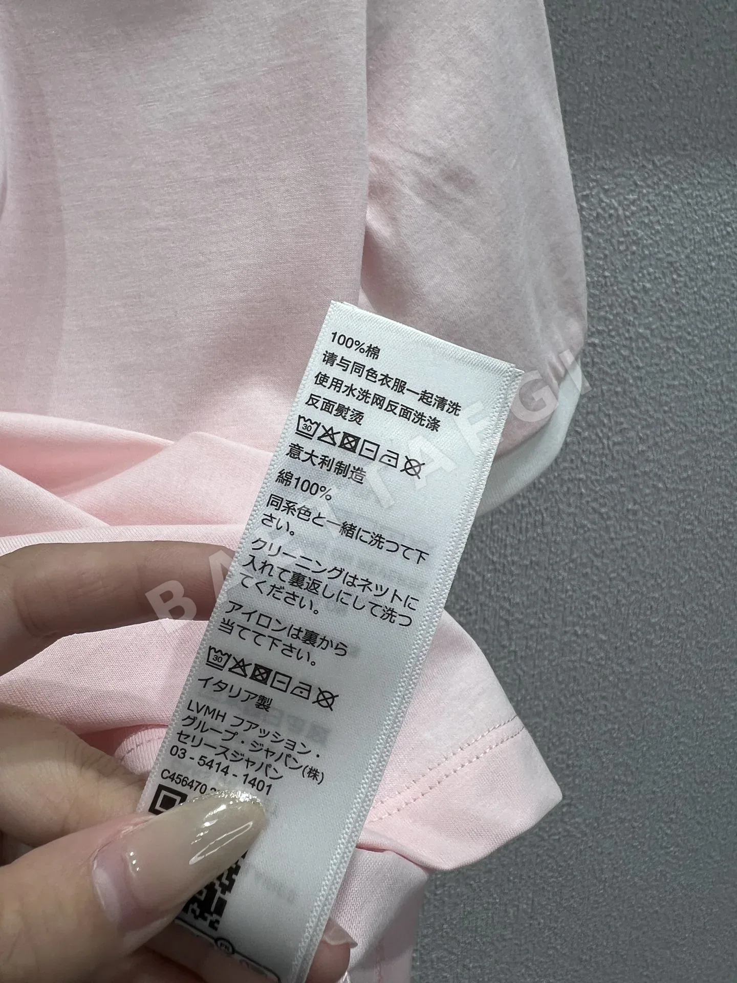 셀린느 자수 크롭 오버핏 슬림핏 반팔 티셔츠 상세 이미지 9