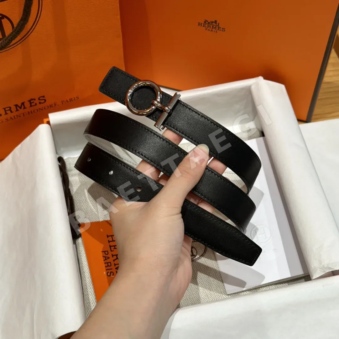 에르메스 셰인 당크르 양면 가죽 벨트 상세 이미지 6