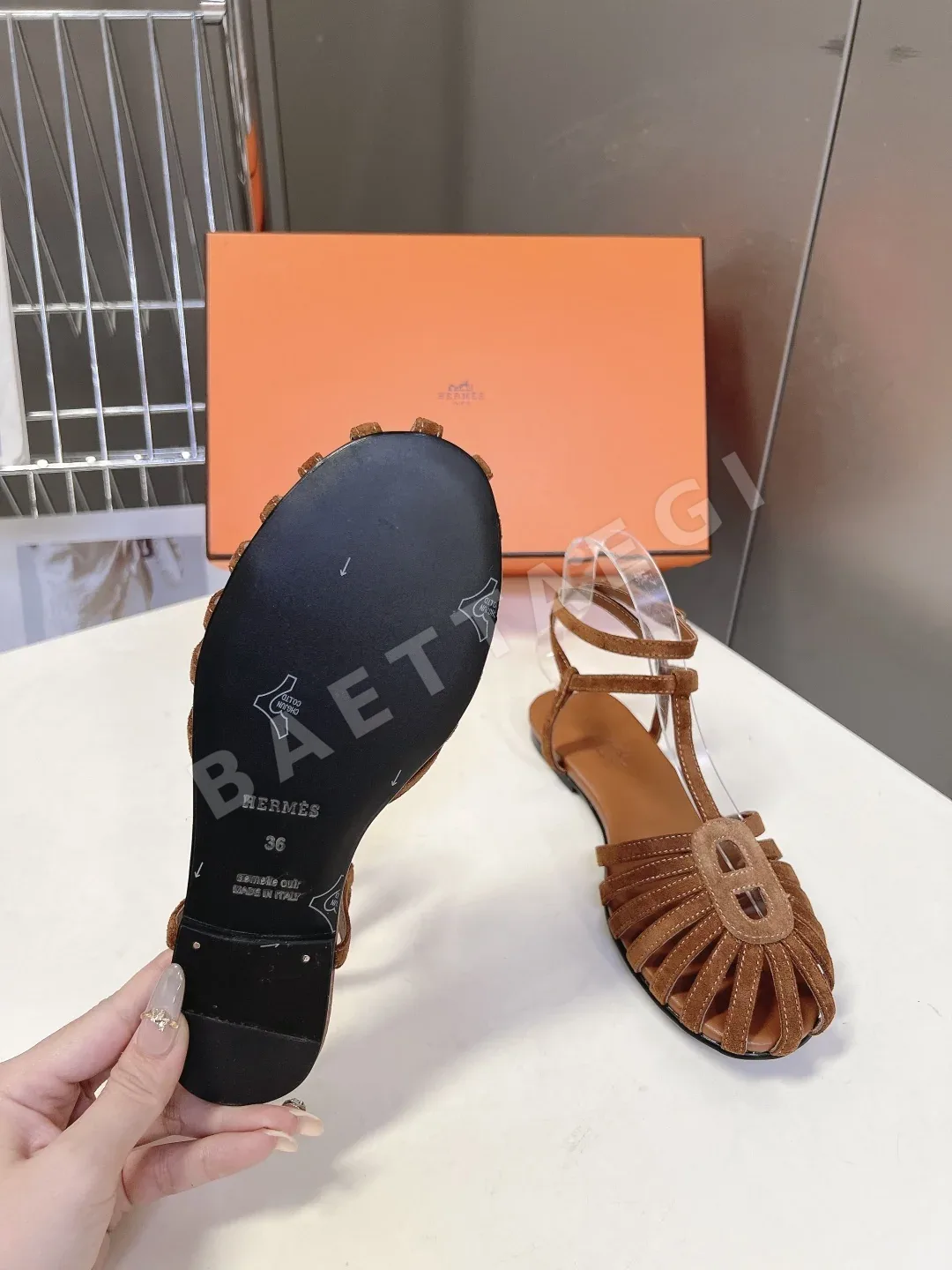 에르메스 누르 샌들 상세 이미지 9