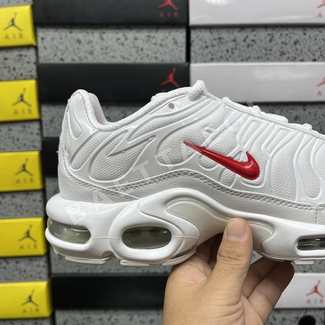 나이키 [DF] 에어 맥스 플러스 DA1472-100 201695 Nike Air Max Plus Supreme White 상세 이미지 4