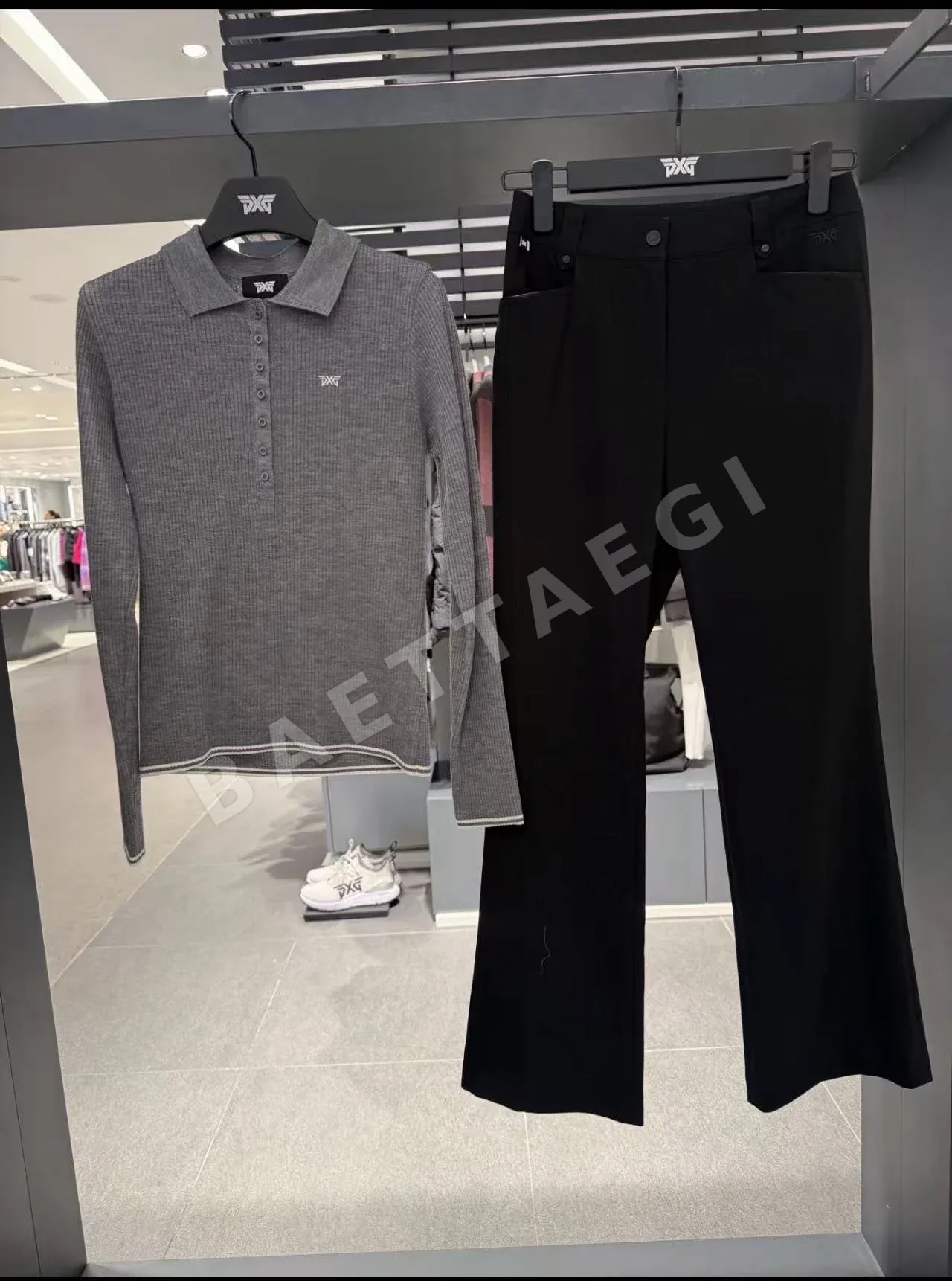 PXG 여성 니트 긴소매 탑 상세 이미지 8