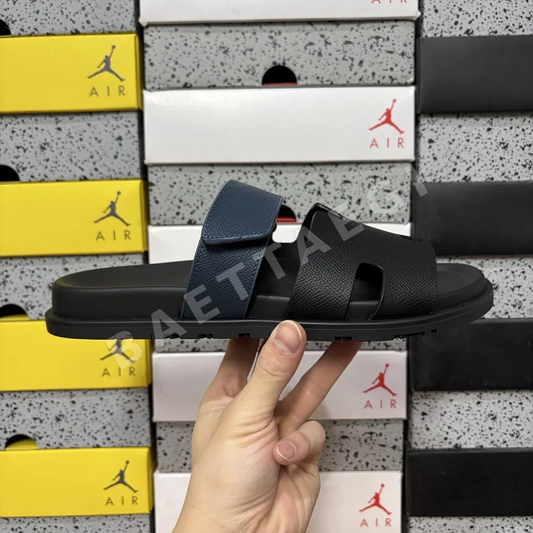 에르메스 [YX] 블랙 블루 205752 Hermes Chypre Sandal / 상세 이미지 3