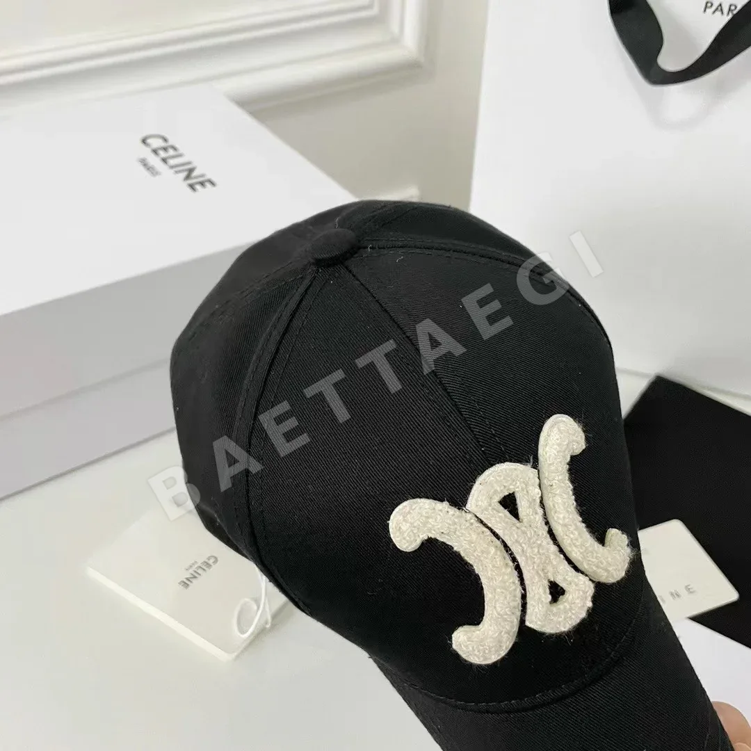 셀린느 개선문 자수 코튼 베이스볼 모자 상세 이미지 4