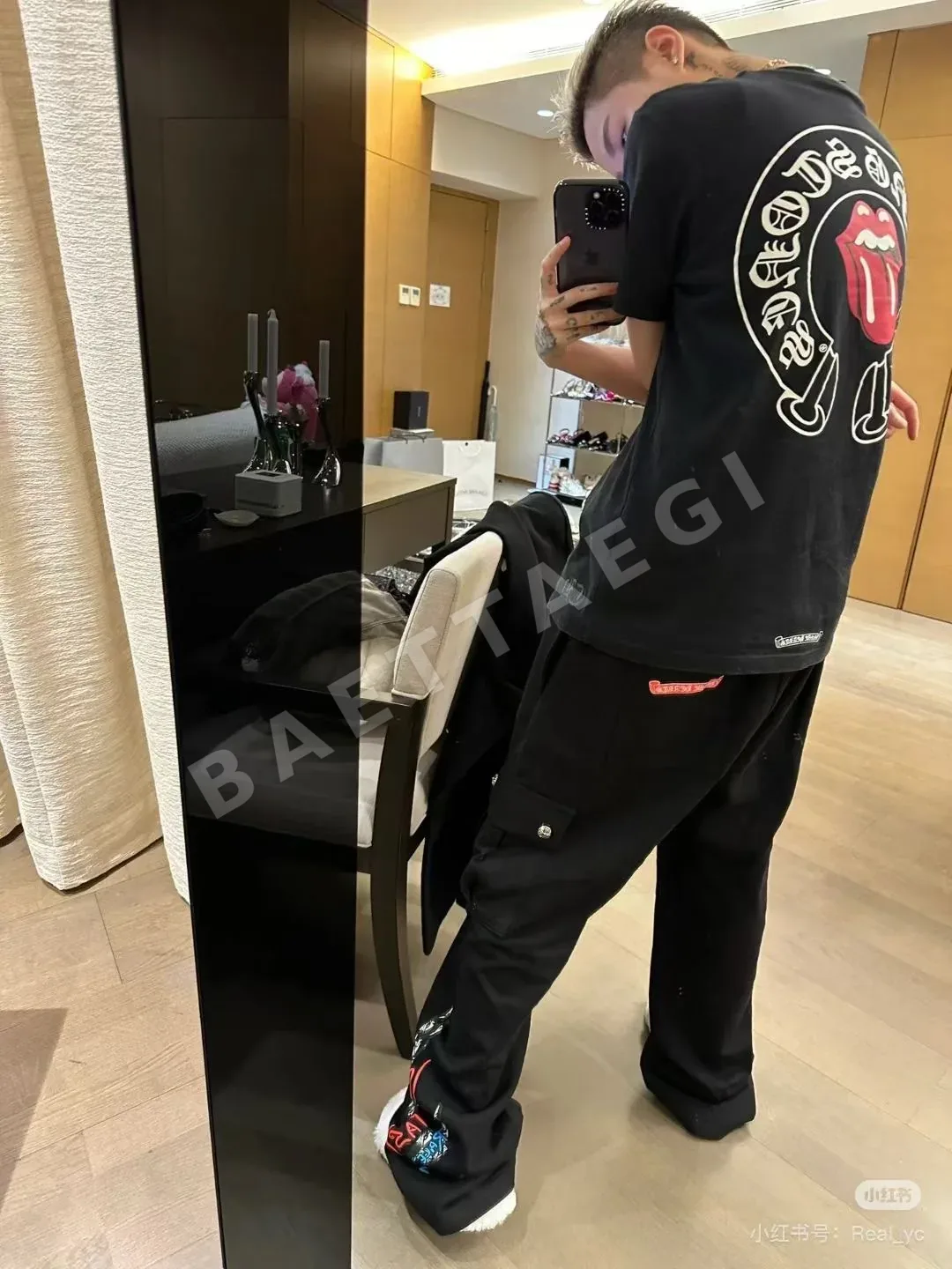 크롬하츠 남성 바지 상세 이미지 3