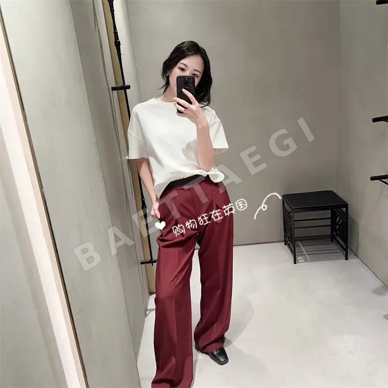 로에베 슬림핏 여성 바지 96544