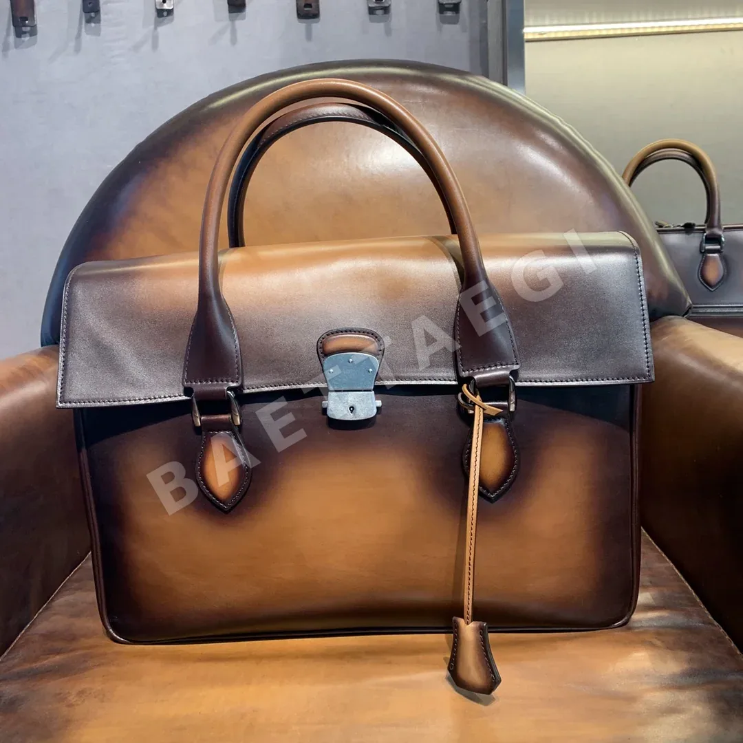  벨루티 에미오 레더 브리프케이스 서류가방 159577