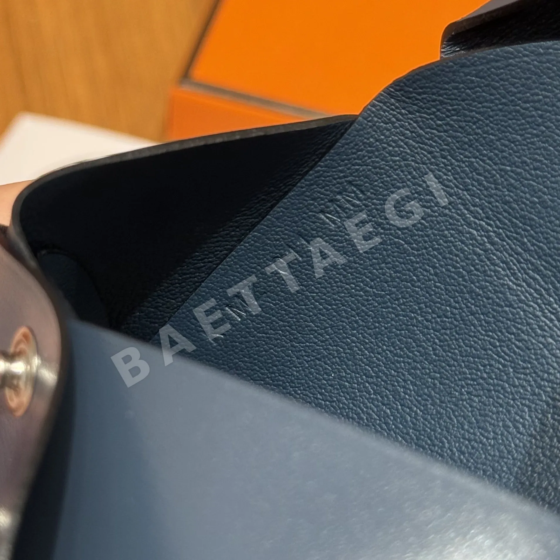 에르메스 칼반듀오 듀플시앙 블루 코인퍼스 지갑 상세 이미지 16