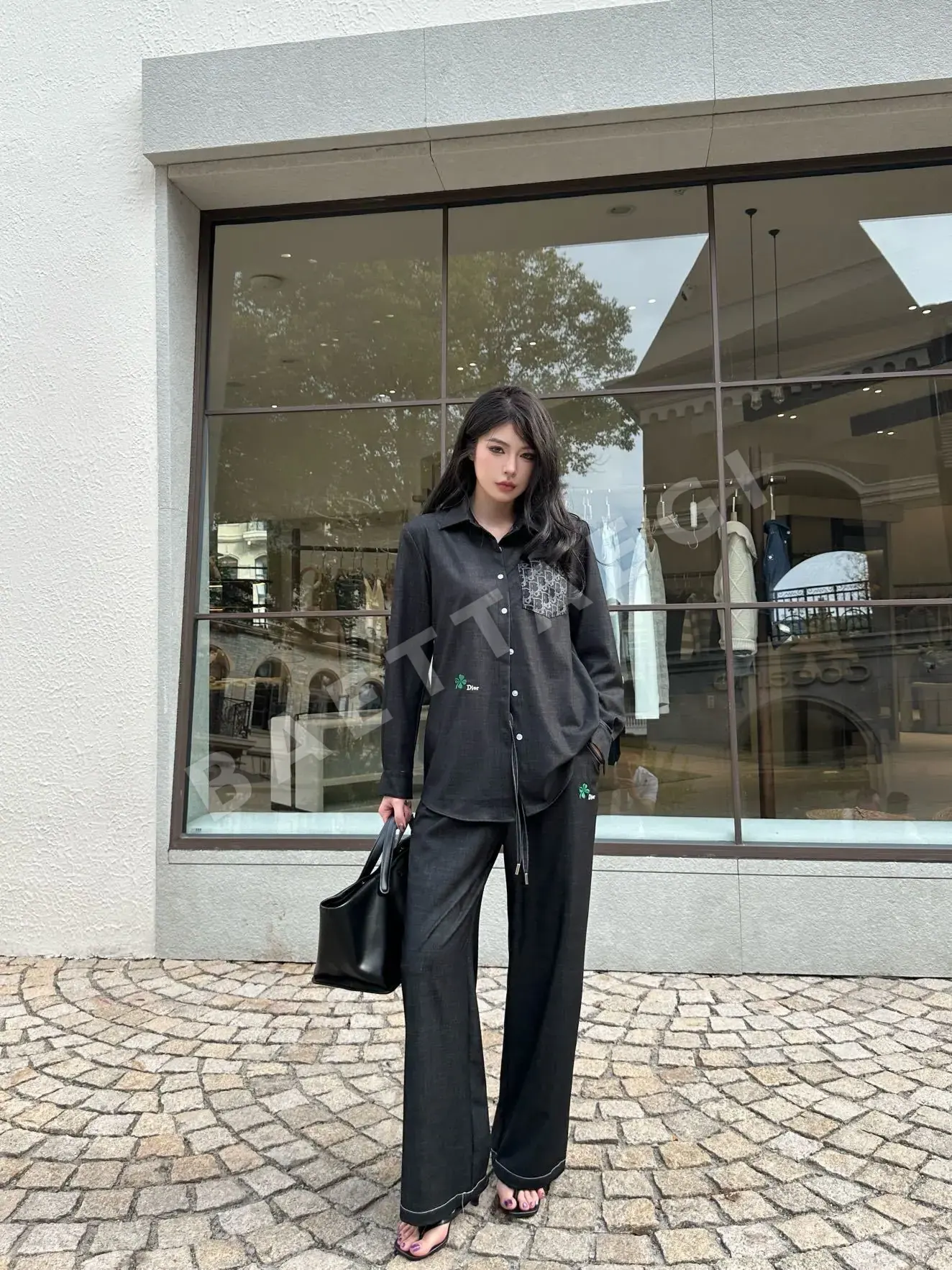 디올 CD로고 여성 셔츠 셋업 24761