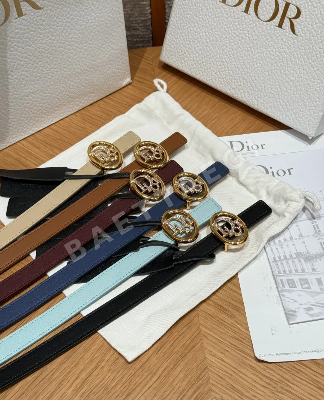 디올 오블리크 양면 소가죽 벨트 상세 이미지 3
