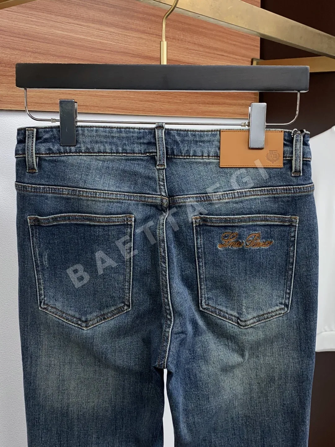 로로피아나 슬림핏 남성 바지 상세 이미지 8