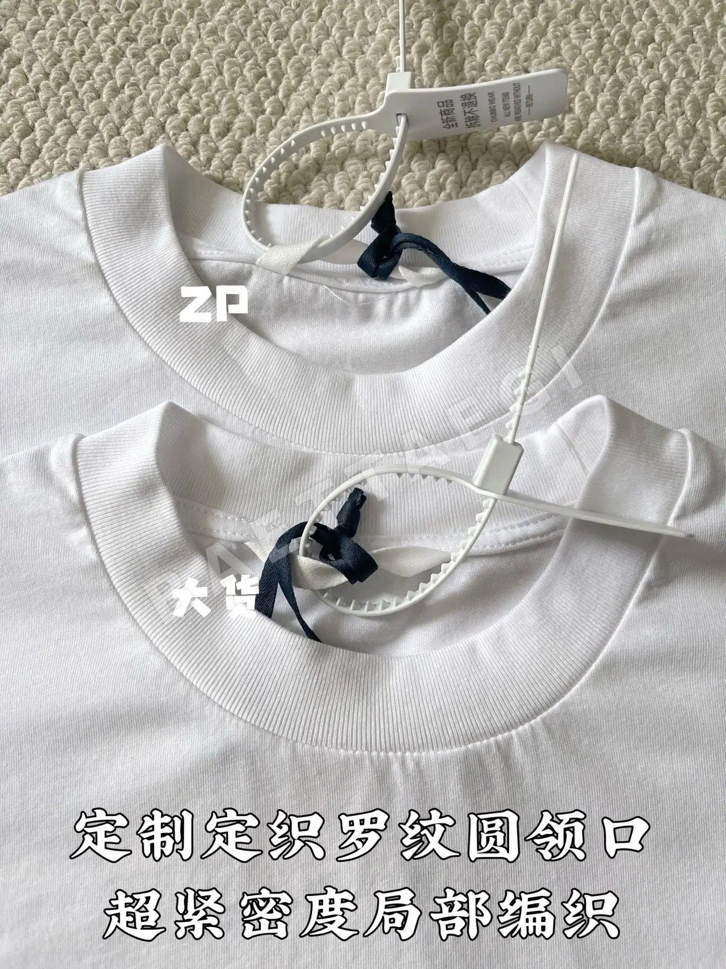 몽클레르 남성 크루넥 로고 반팔 티셔츠 상세 이미지 5