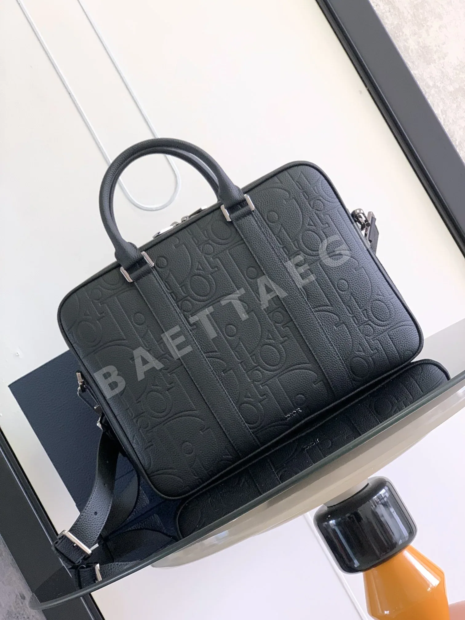 디올 그래비티 프린트 브리프케이스 가방 195688