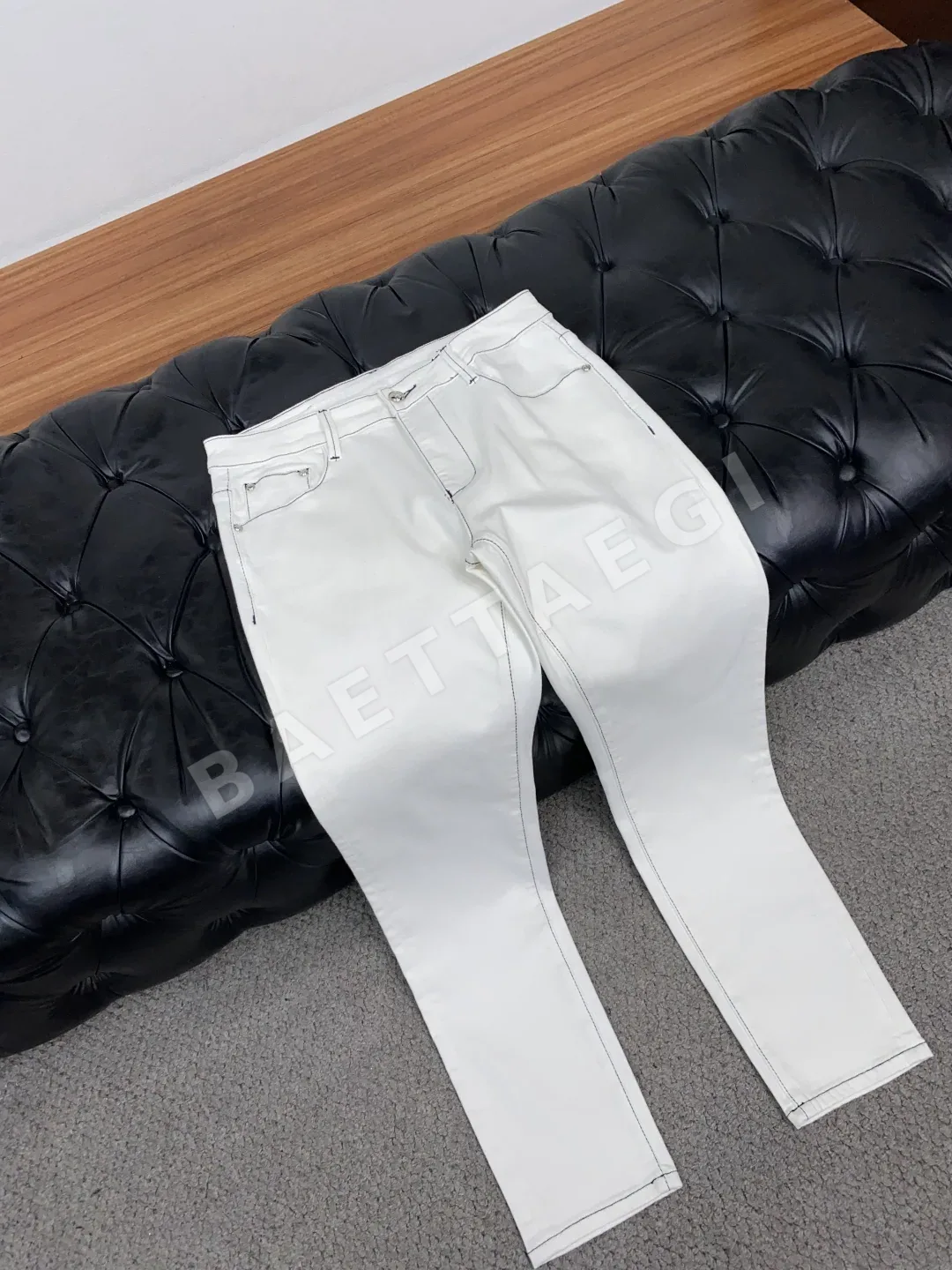 로로피아나 남성 데님 바지 상세 이미지 6