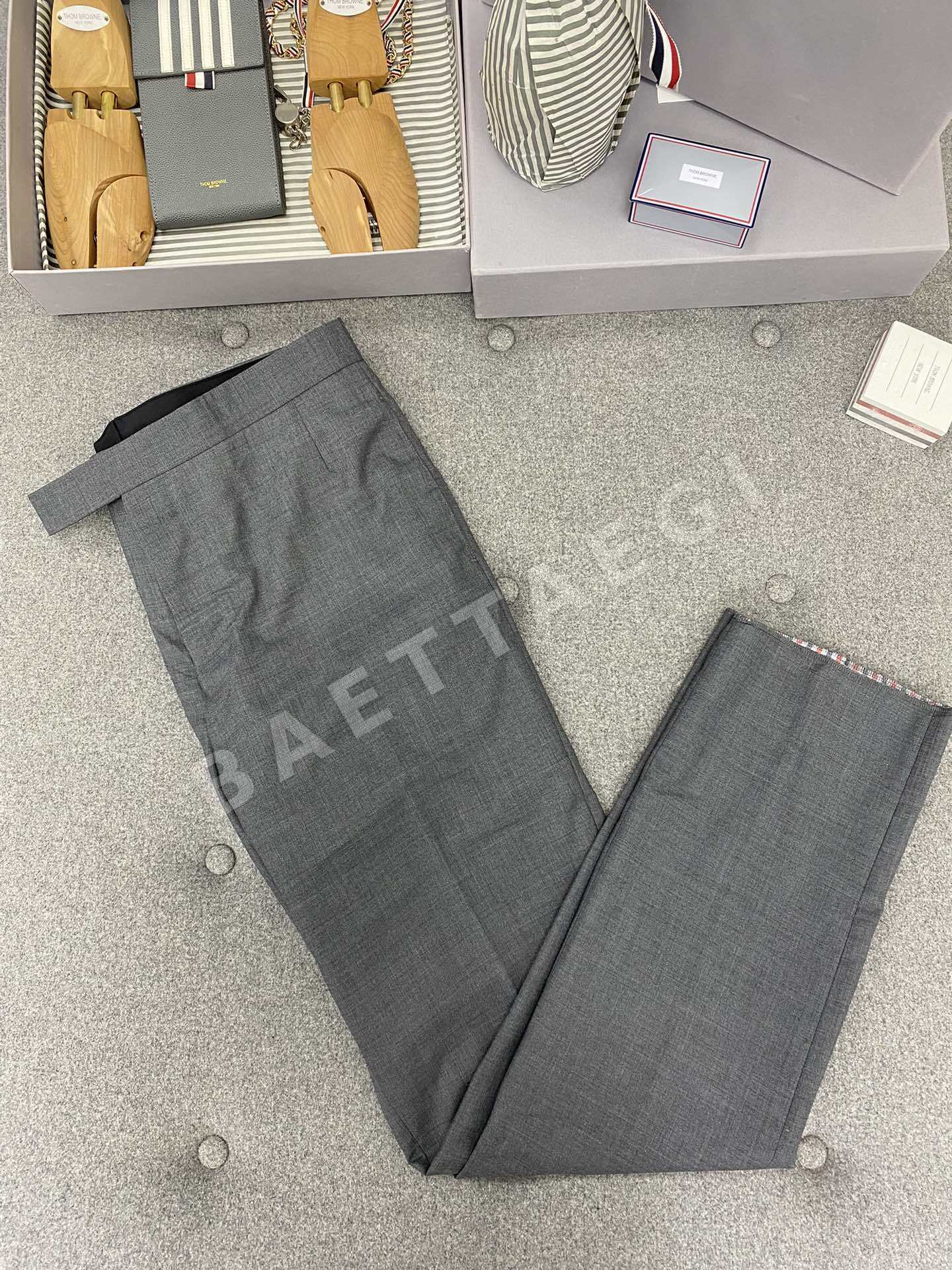 톰브라운 남성 울 바지 46535
