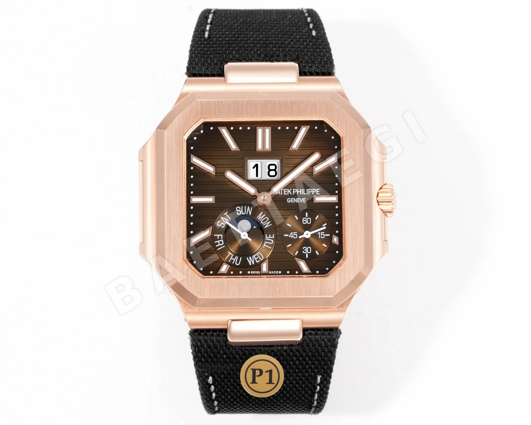 파텍필립 프리미엄 워치 5822 P 자동 플래티넘 레플리카 44158 Patek Philippe