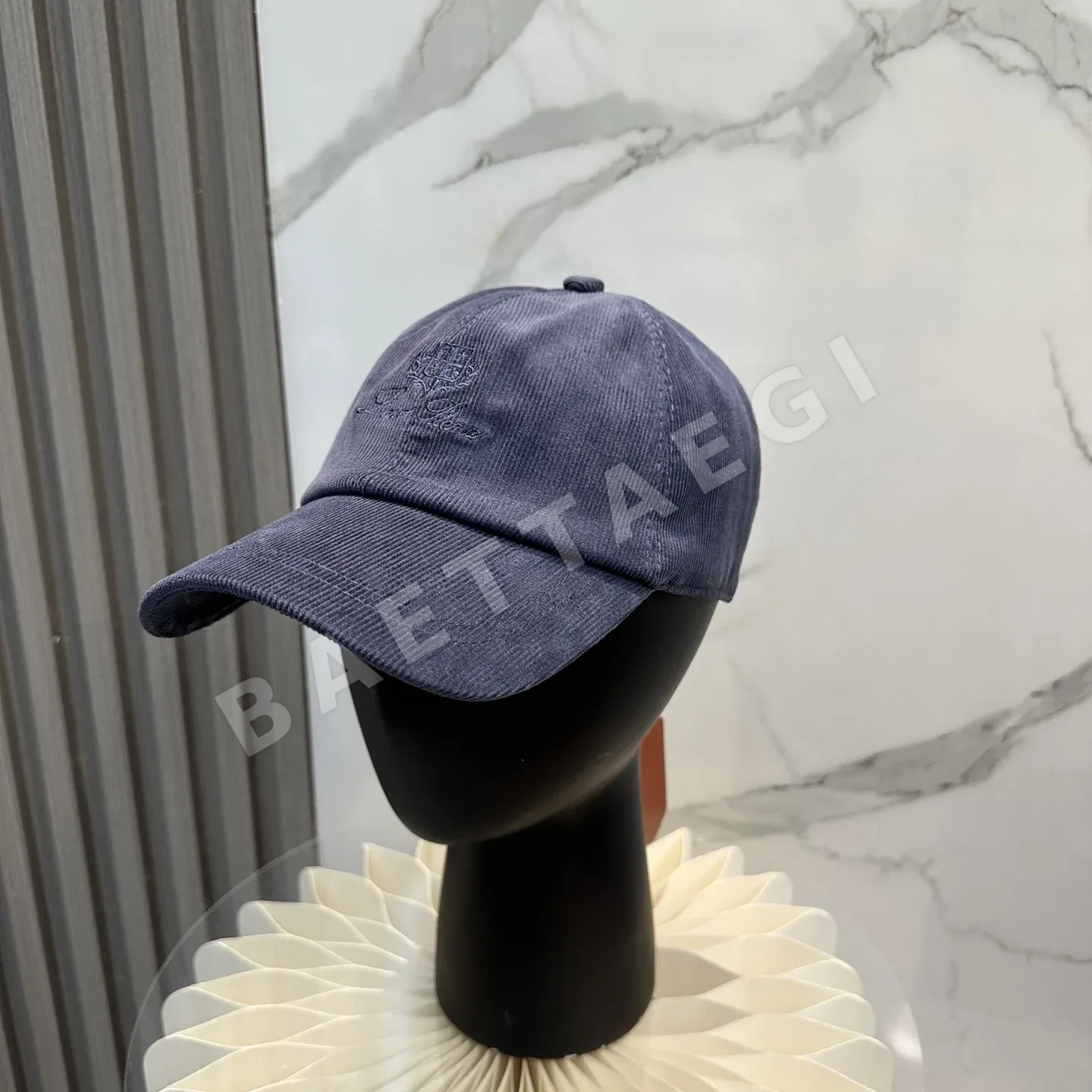 로로피아나 코듀로이 베이스볼 모자 179645