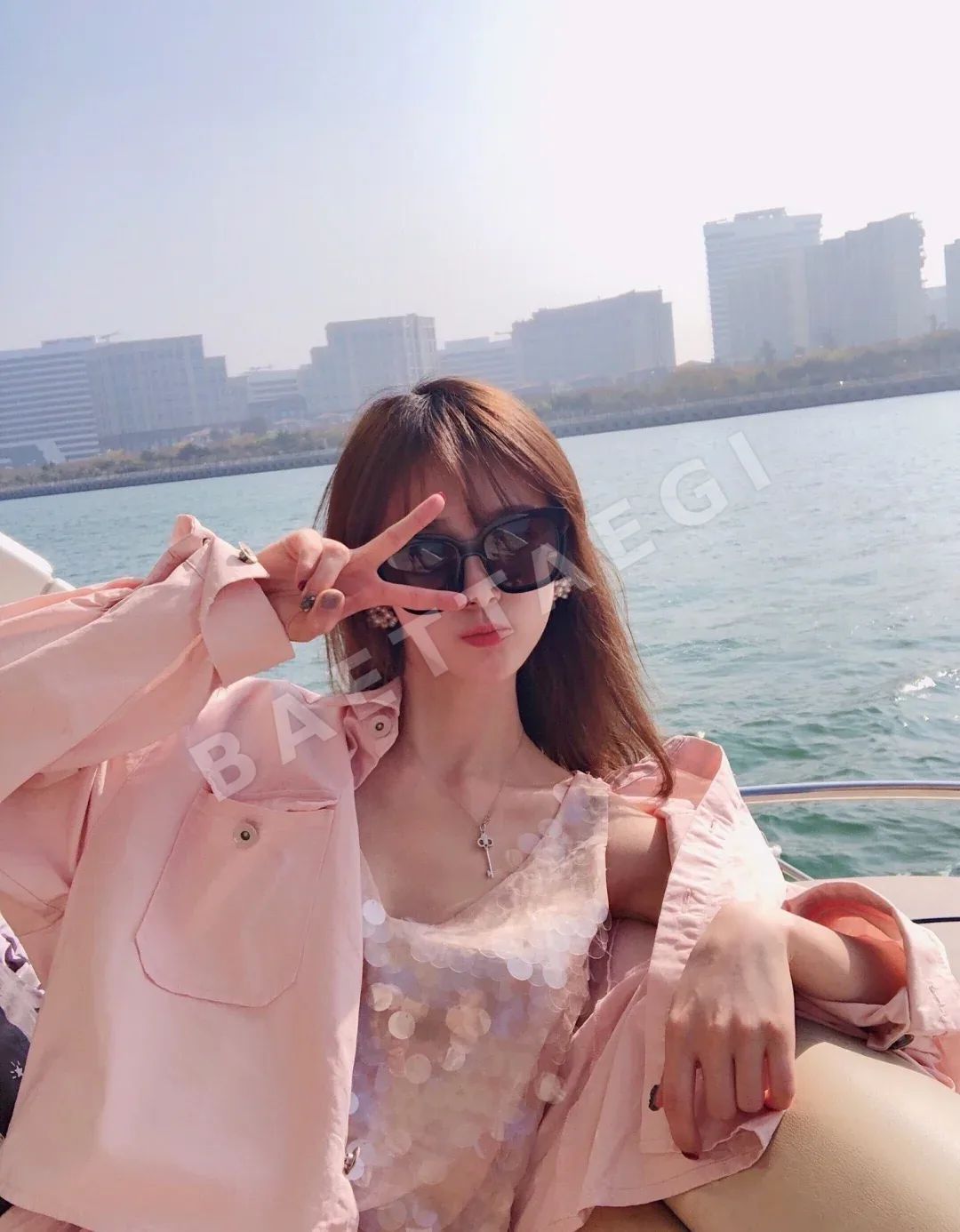 티파니 매화 키 목걸이 상세 이미지 2