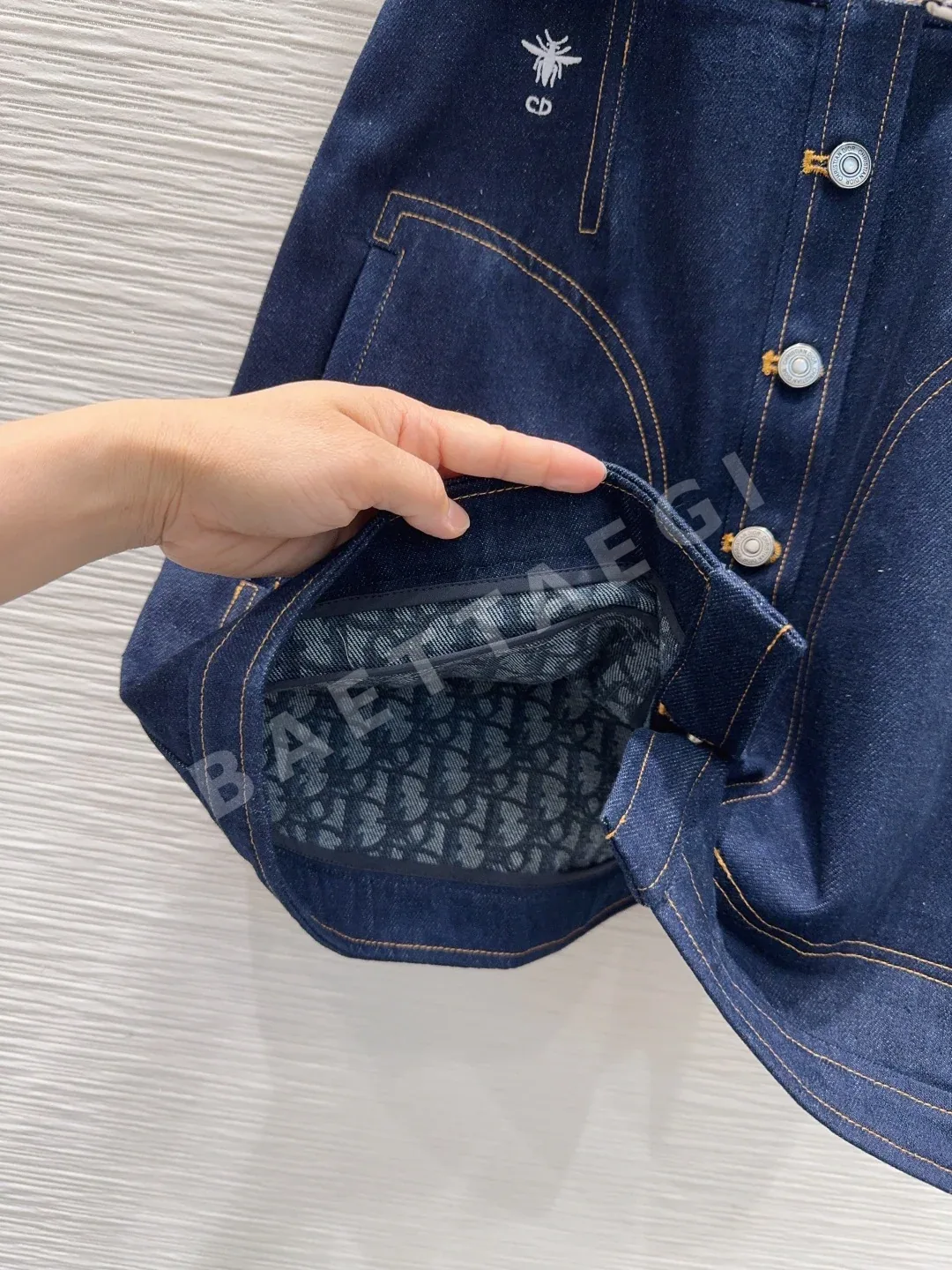 디올 데님 여성 원피스 상세 이미지 8
