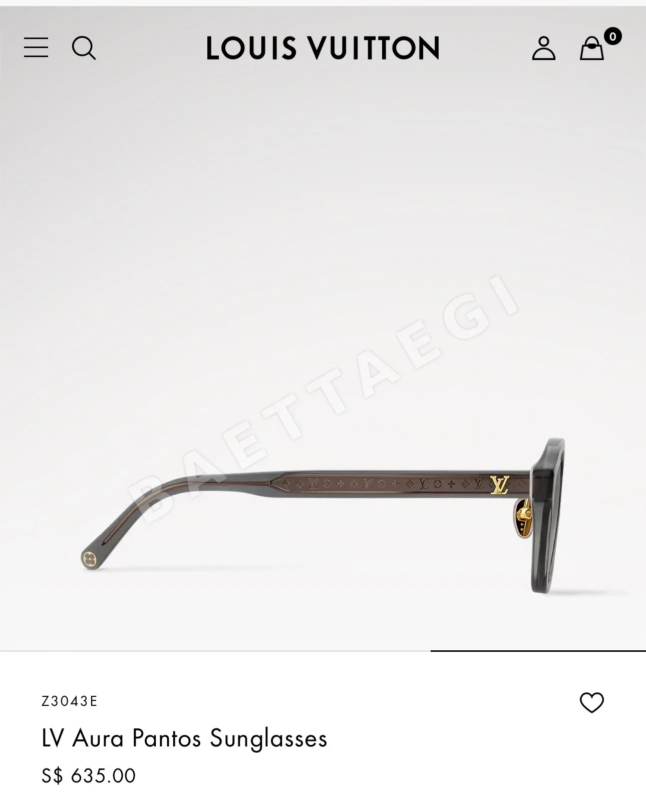 루이비통 선글라스 72900 Louis Vuitton Sunglasses 상세 이미지 15