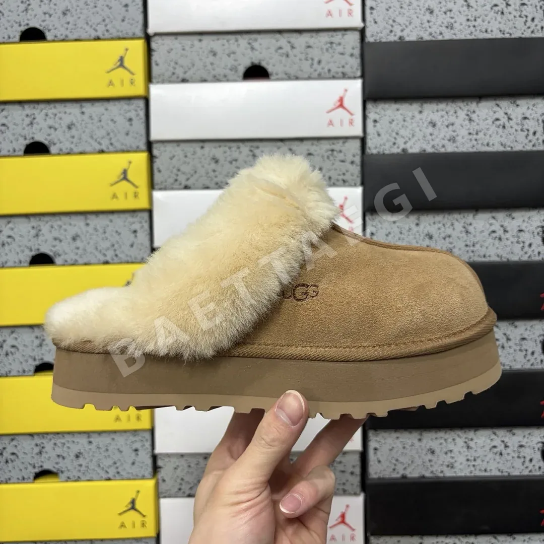 어그 [TOP] 208919 UGG Disquette Slipper Chestnut 3cm -2550 상세 이미지 5