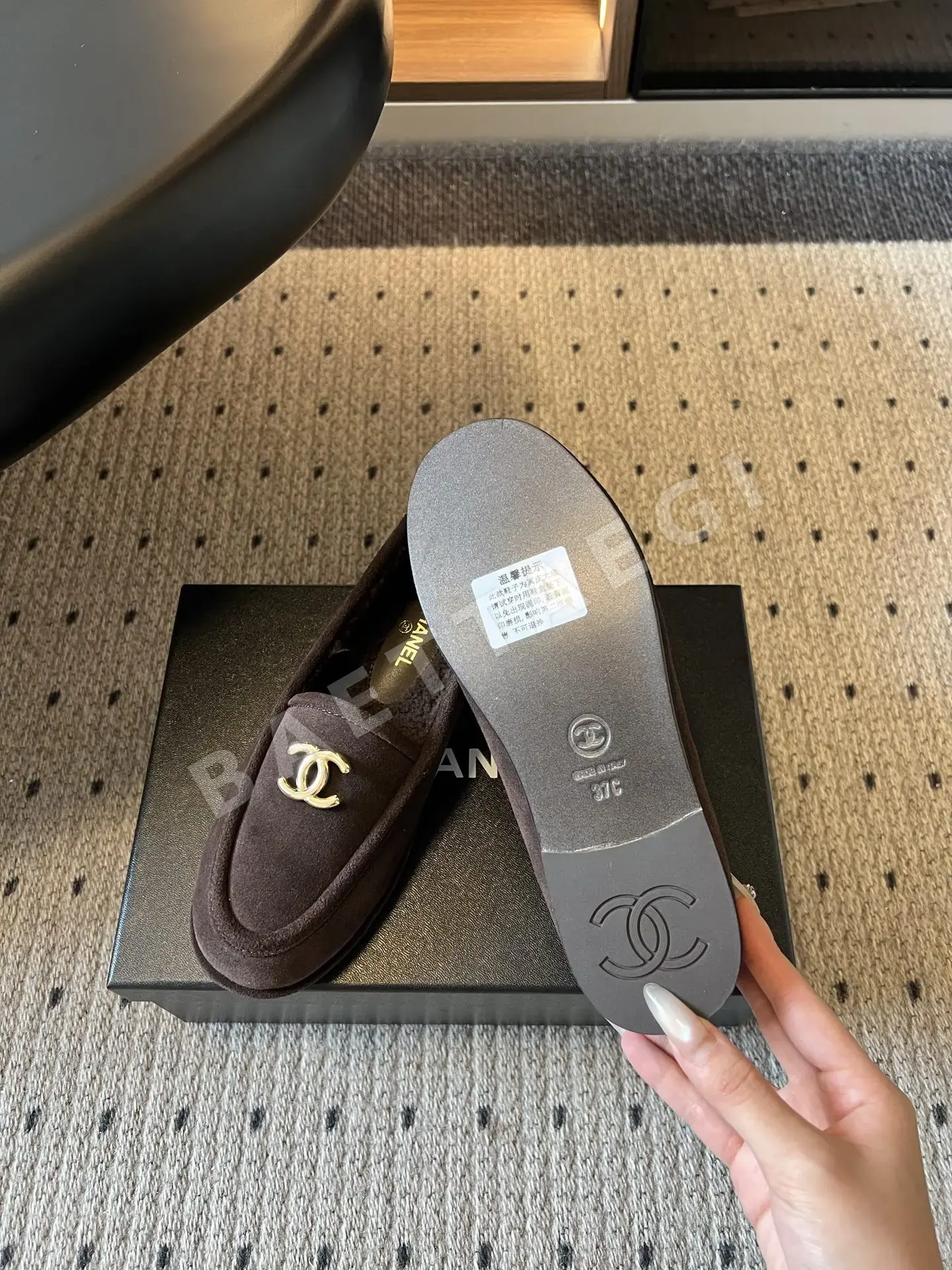 샤넬 더블 C 로퍼 더블 C 메탈버클 상세 이미지 3