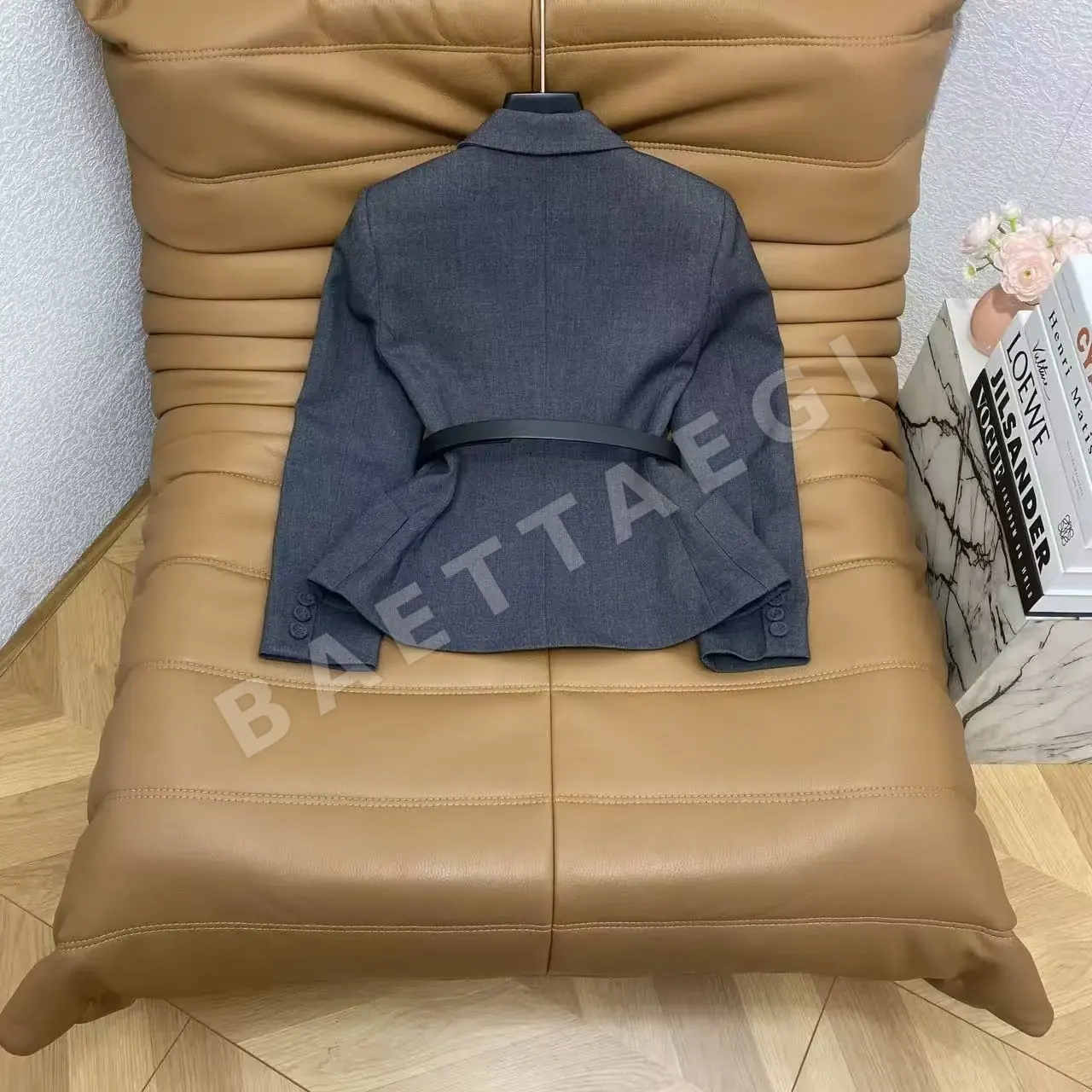 디올 허리 벨트 여성 자켓 상세 이미지 7
