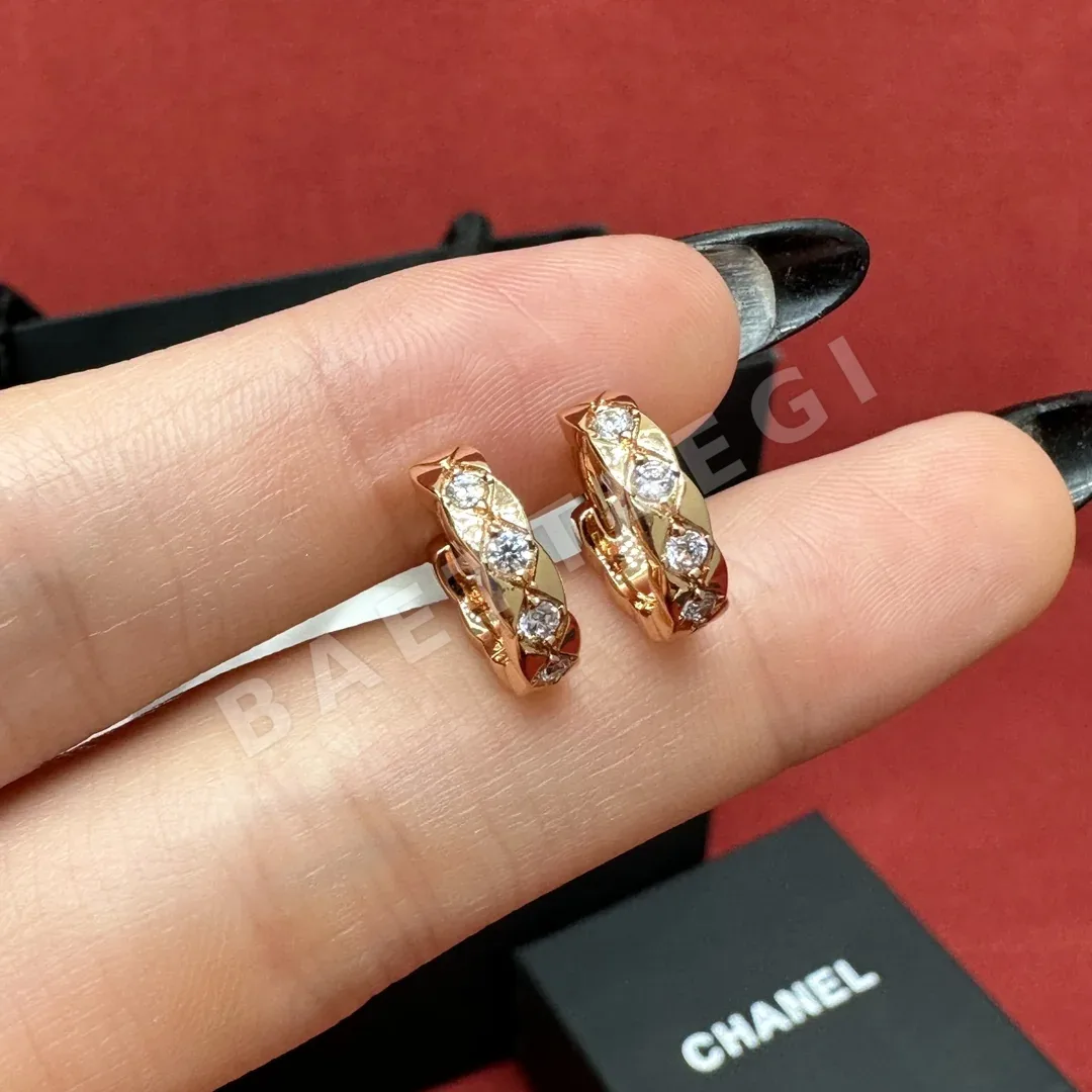 샤넬 베이지골드 코코 크러쉬 귀걸이 178421
