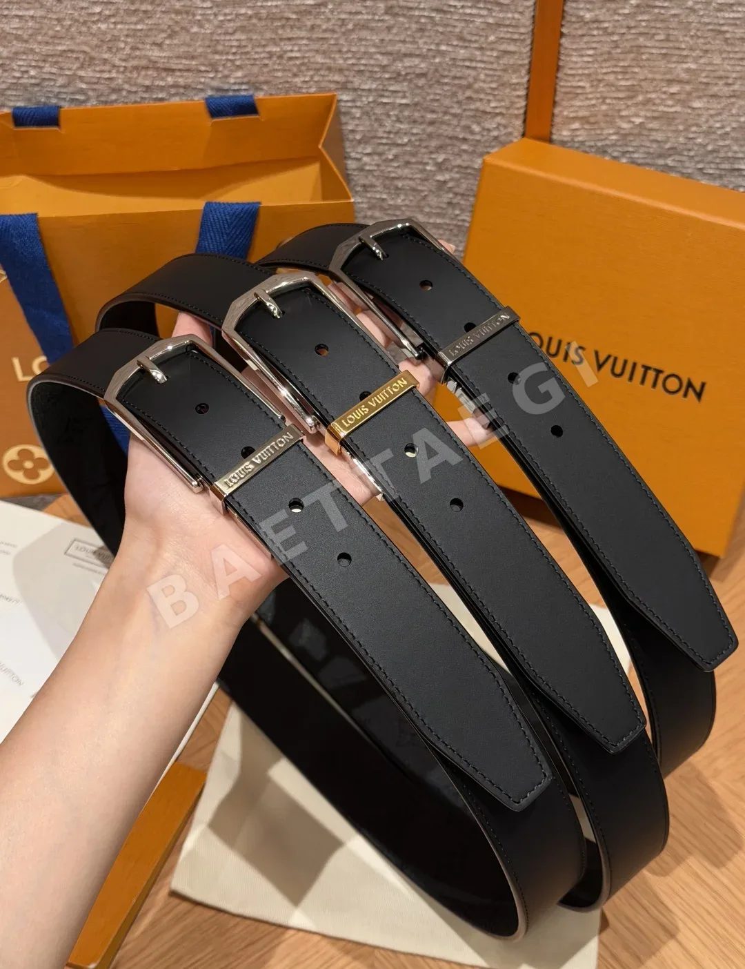 루이비통 슬렌더 모노그램 리버시블 벨트 상세 이미지 3