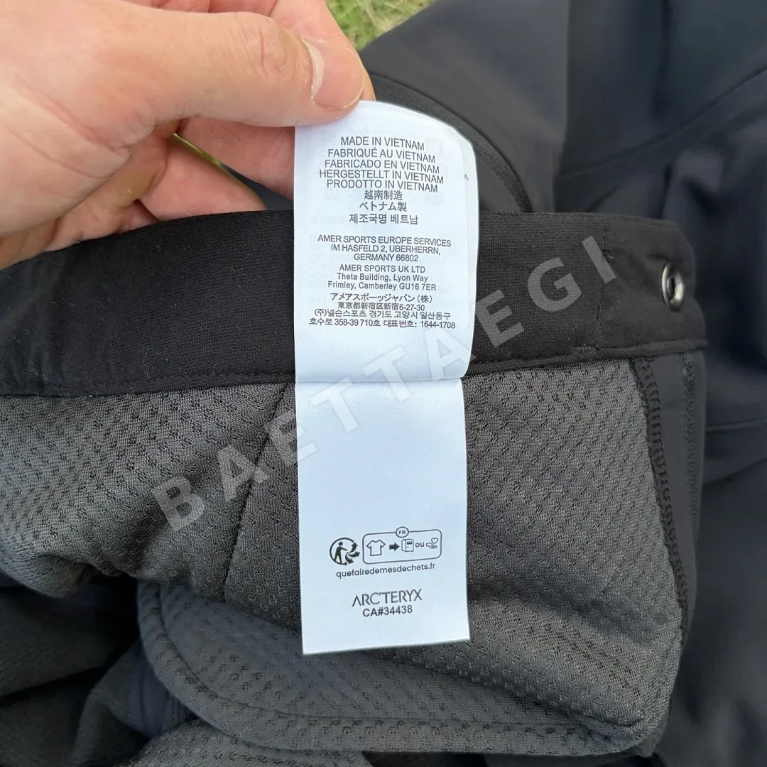 아크테릭스 [LS] 감마 MX 팬츠 블랙 207804 Arc'teryx GAMMA MX Pant Black 상세 이미지 10