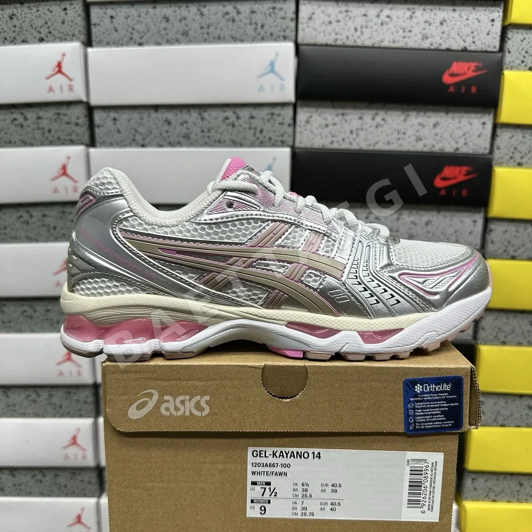 아식스 [TOP] 젤 카야노 14 1203A667-100 200455 Asics Gel-Kayano 14 Unlimited Pack White
