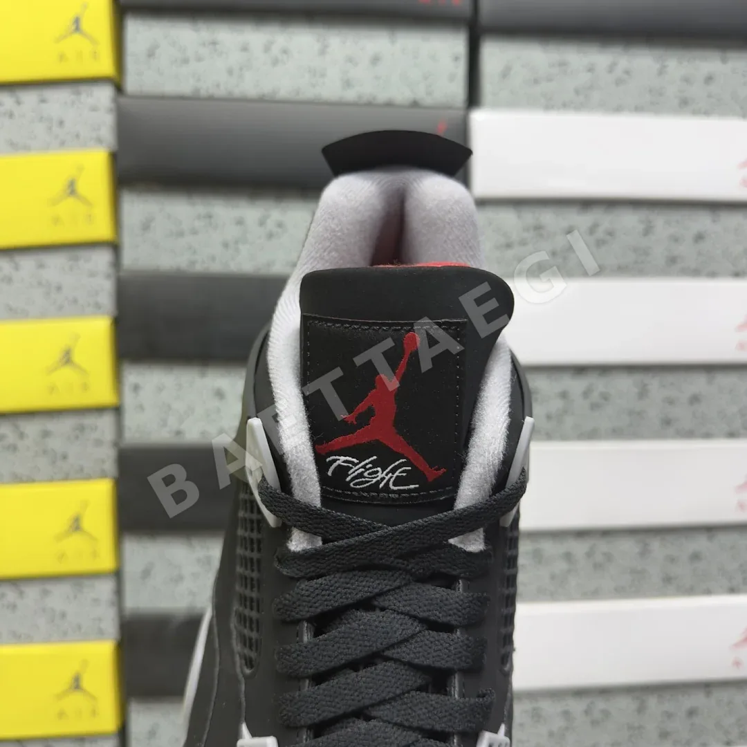 나이키 [GX] 조던 4 레트로 OG IX8180-001 201885 Nike Jordan 4 Retro OG Bred 2026 상세 이미지 8