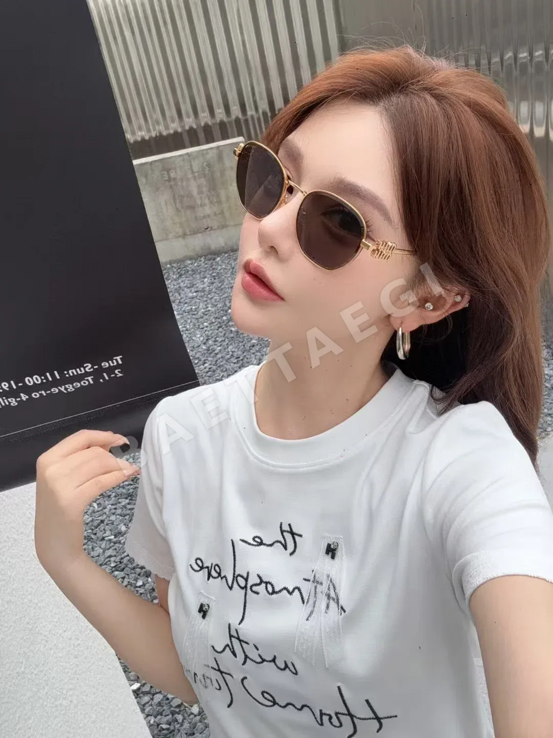 미우미우 MU56 ZS 선글라스 상세 이미지 6