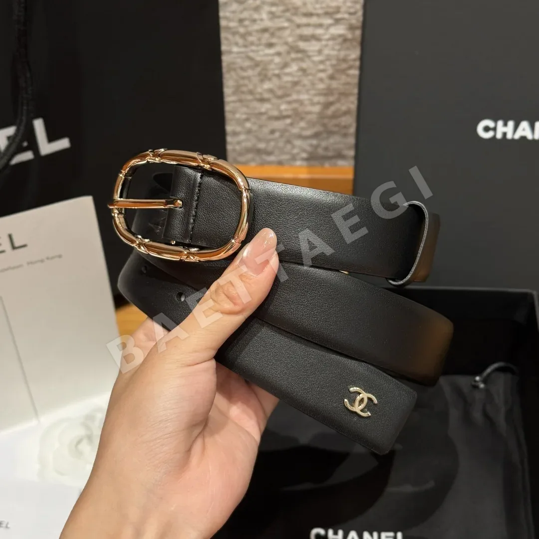 샤넬 카프스킨 양면 벨트 상세 이미지 3