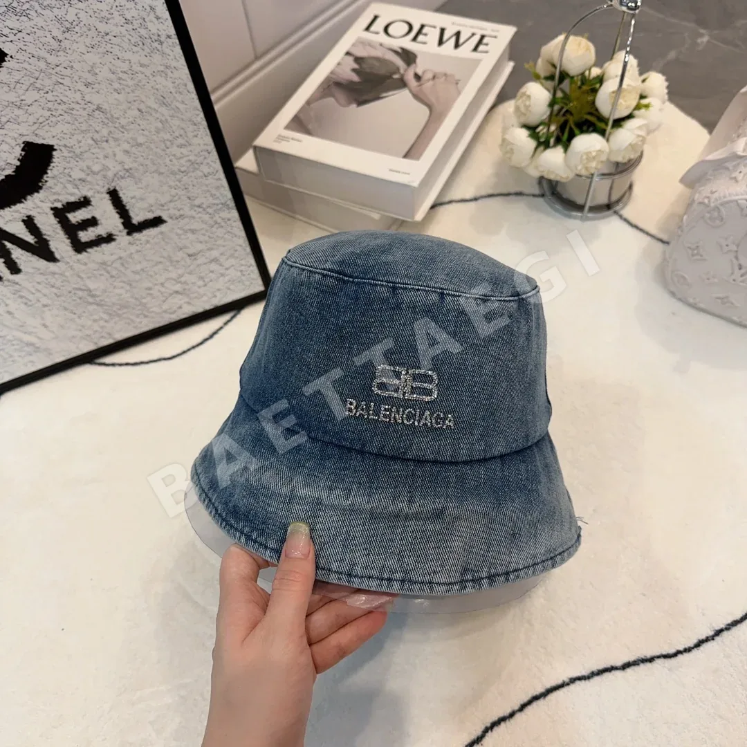 발렌시아가 데님 카우보이 피셔맨 모자 상세 이미지 4
