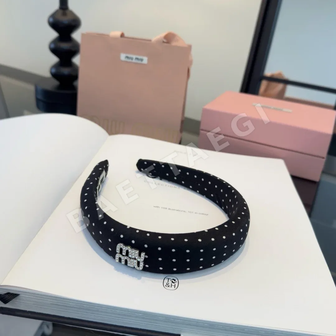 미우미우 헤어밴드 183807