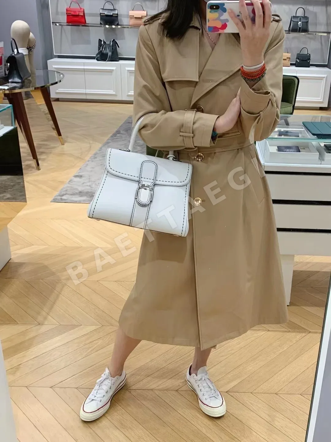 델보 브릴리언트 아우터 심 숄더백 상세 이미지 9