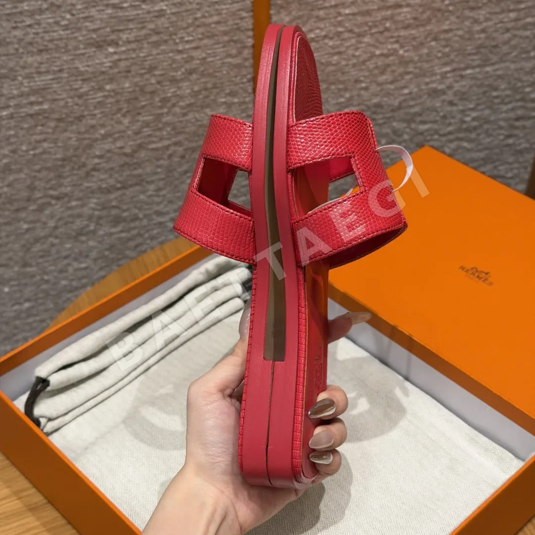 에르메스 오란 도마뱀 가죽 샌들 상세 이미지 8