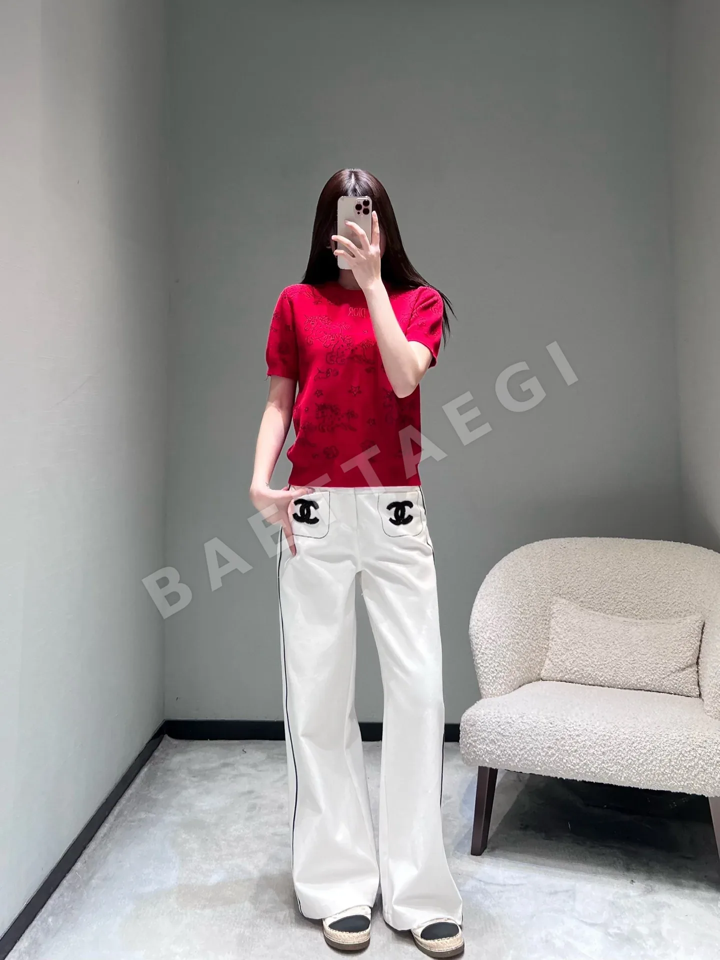 디올 여성 반팔 상세 이미지 4