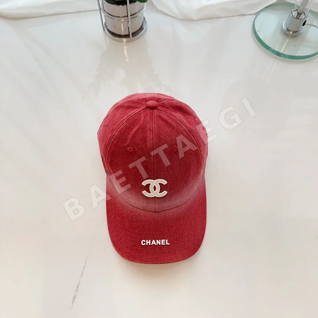 샤넬 타이다이 염색 베이스볼 모자 82282