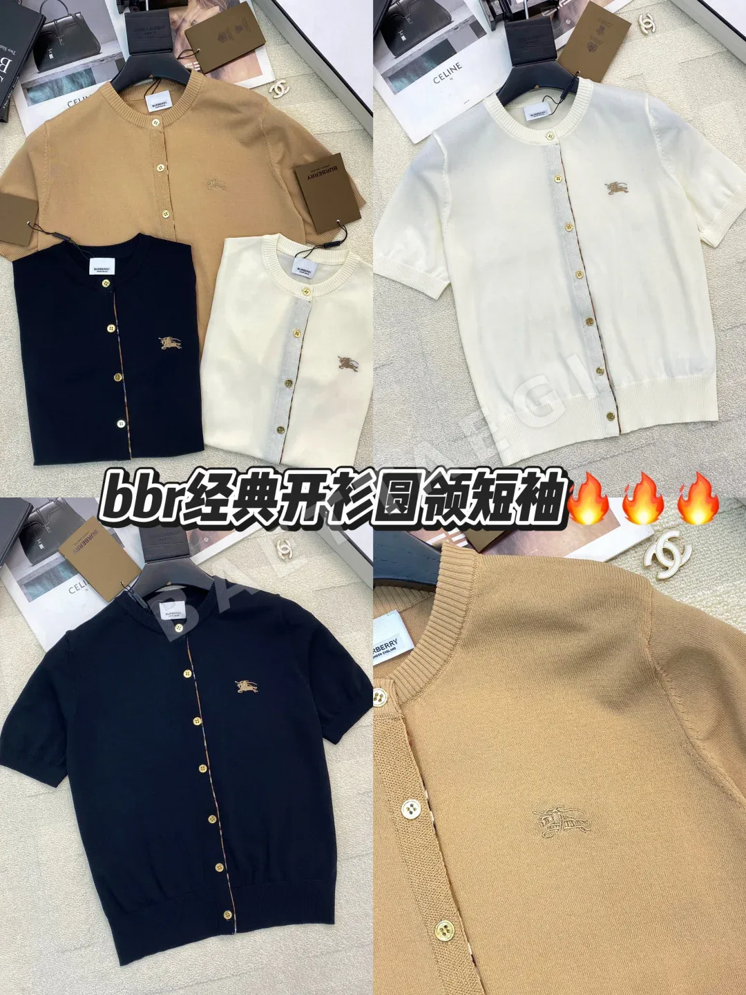 버버리 크루넥 반팔 티셔츠 상세 이미지 8