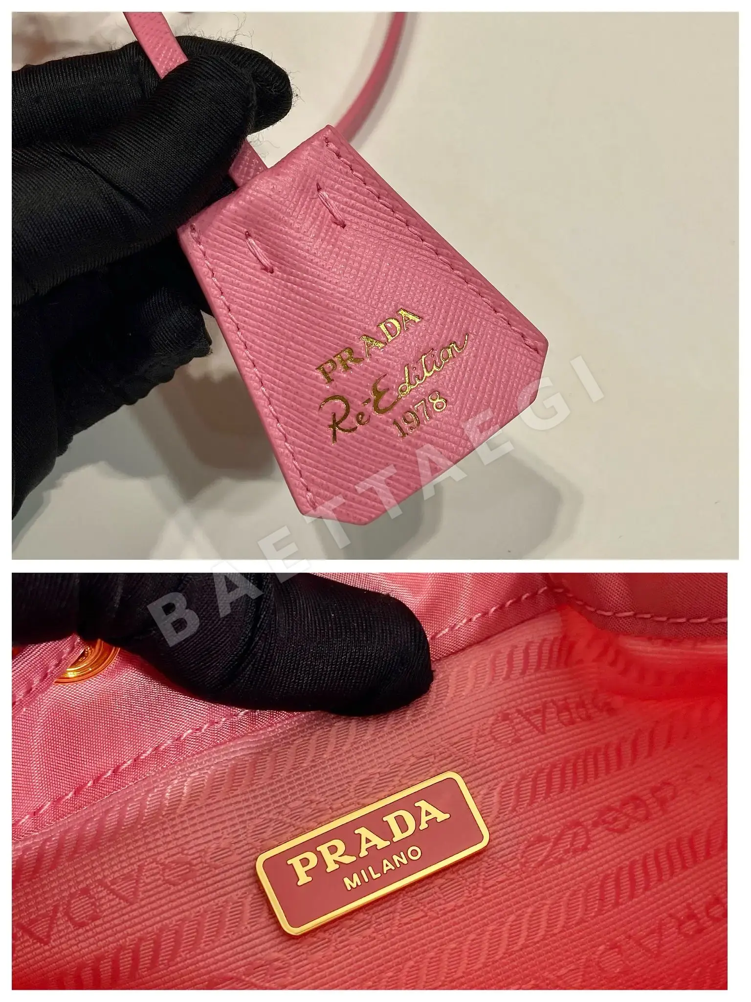 프라다 나일론 복조리 숄더백 1BE067 상세 이미지 9